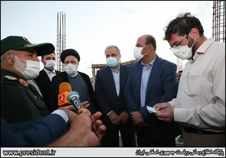 تصاویر بازدید رئیس جمهور از پروژه ساخت هزار واحد مسکونی برای حاشیه نشینان چابهار