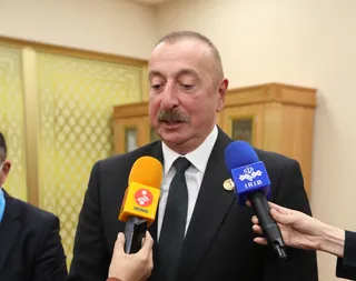 دیدار رئیس جمهور آذربایجان با دکتر رئیسی