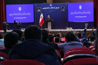 تصاویر دیدار دانشجویان و تشکلهای دانشجویی با رئیس جمهور