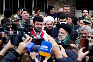 تصاویر بازدید میدانی دکتر رئیسی از مناطق زلزله‌زده شهرستان خوی و روستای بدلان