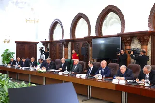 نشست مشترک هیئت های عالیرتبه ایران و الجزایر