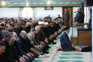 تصاویر برگزاری مراسم سوگواری شهادت امام حسین (ع) در نهاد ریاست جمهوری