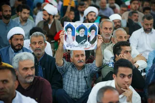 حضور در اجتماع باشکوه مردم دامغان