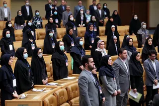 تصاویر سخنرانی دکتر رئیسی در مراسم روز ملی صادرات