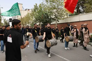 تصاویر برگزاری مراسم سوگواری شهادت امام حسین (ع) در نهاد ریاست جمهوری