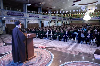 تصاویر حضور در مراسم روز پاسدار در ارومیه
