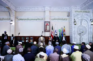 تصاویر نشست بین ادیان در مسجد ملی کامپالا