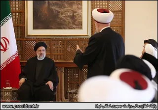 تصاویر دیدار با جمعی از علمای بلاد شام