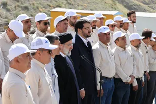 تصاویر افتتاح مسیر رفت قطعه دوم آزاد راه تهران - شمال