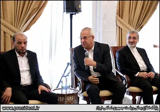 تصاویر نشست با فرماندهان گروه های مقاومت فلسطینی