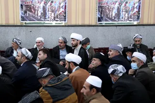تصاویر دیدار با علمای اهل سنت و شیعه در کردستان