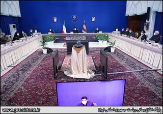 تصاویر جلسه هیات دولت