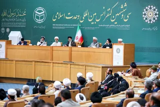 تصاویر  آیین گشایش سی و ششمین کنفرانس بین‌المللی وحدت اسلامی